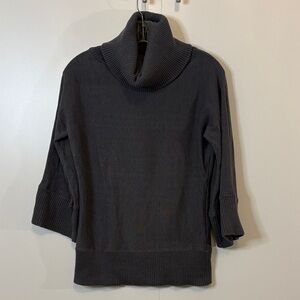 Elegant Charcoal Turtleneck Sweater